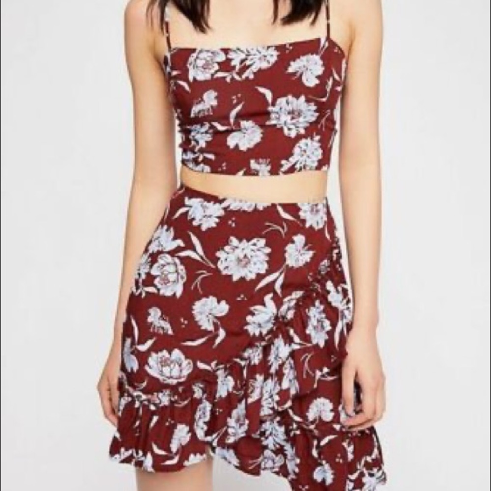 Free People I’ve Got A Feeling Skirt Set